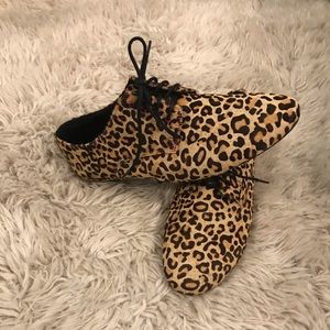 Matika Leopard Oxfords